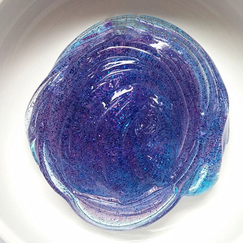 Slime Starry Colorful Crystal Mud