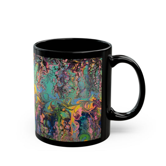 Coffee Mug Designer Unique Abstrat Artwork Accent Coffee Mug