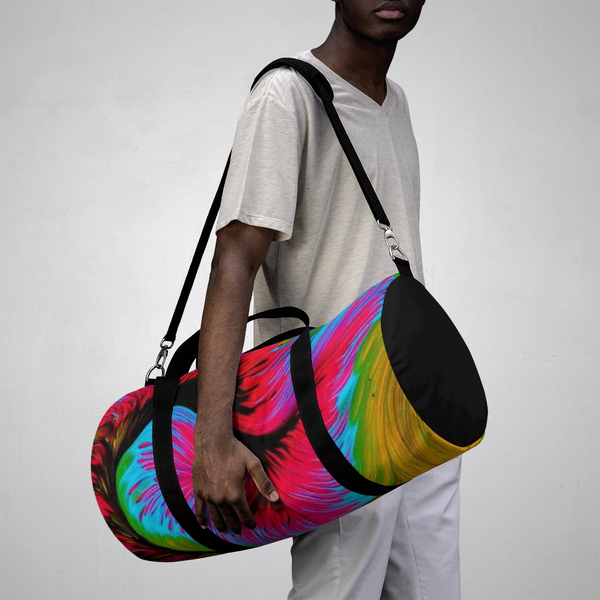 BRIDEMAID GIFTS | GYM DUFFLE BAG | Wedding Gift | Travel Bag for Women | Artistic Design Bag