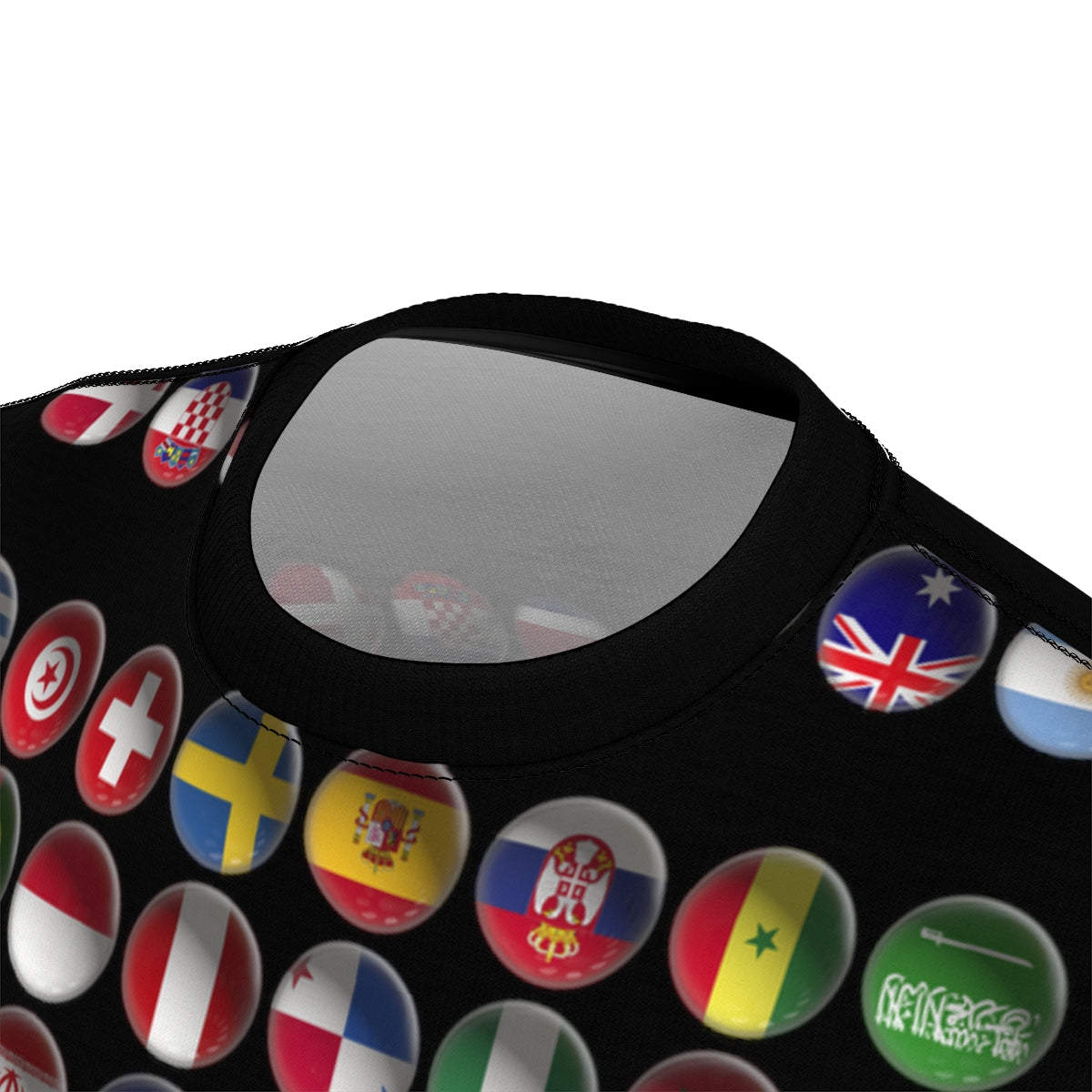 FOOTBALL WORLD CUP T-SHIRT, SOCCER T SHIRT, FLAGS T SHIRT, SPORTS TEE, UNISEX TEE