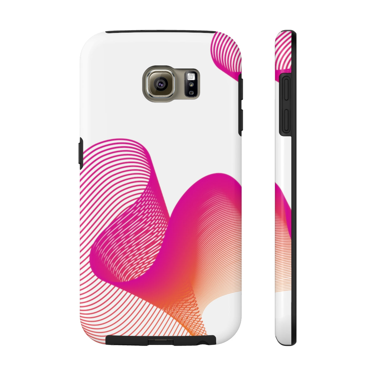 PINK ART TOUGH PHONE CASE FOR I PHONE 14 AND ALL OTHER I PHONES AND SAMSUNG, KIDS I PHONE CASE, TEENS AND GIRLS PHONE CASES