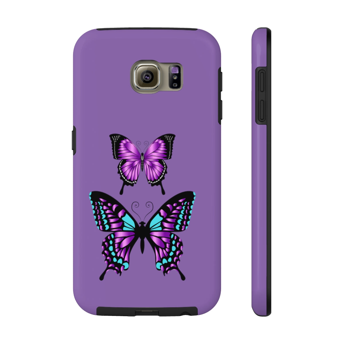 BUTTERFLY TOUGH PHONE CASE FOR I PHONE 14 AND ALL OTHER I PHONES AND SAMSUNG, KIDS I PHONE CASE, TEENS AND GIRLS PHONE CASES