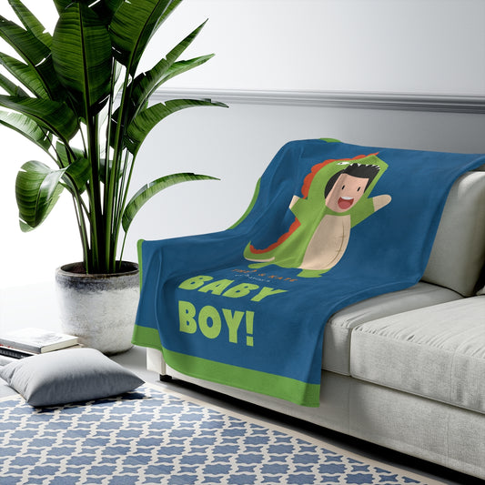 Baby  Blankets Personalized,Throw Blanket, Plush Super Soft Cozy Throw Blankets 3 Sizes, for kids and parents