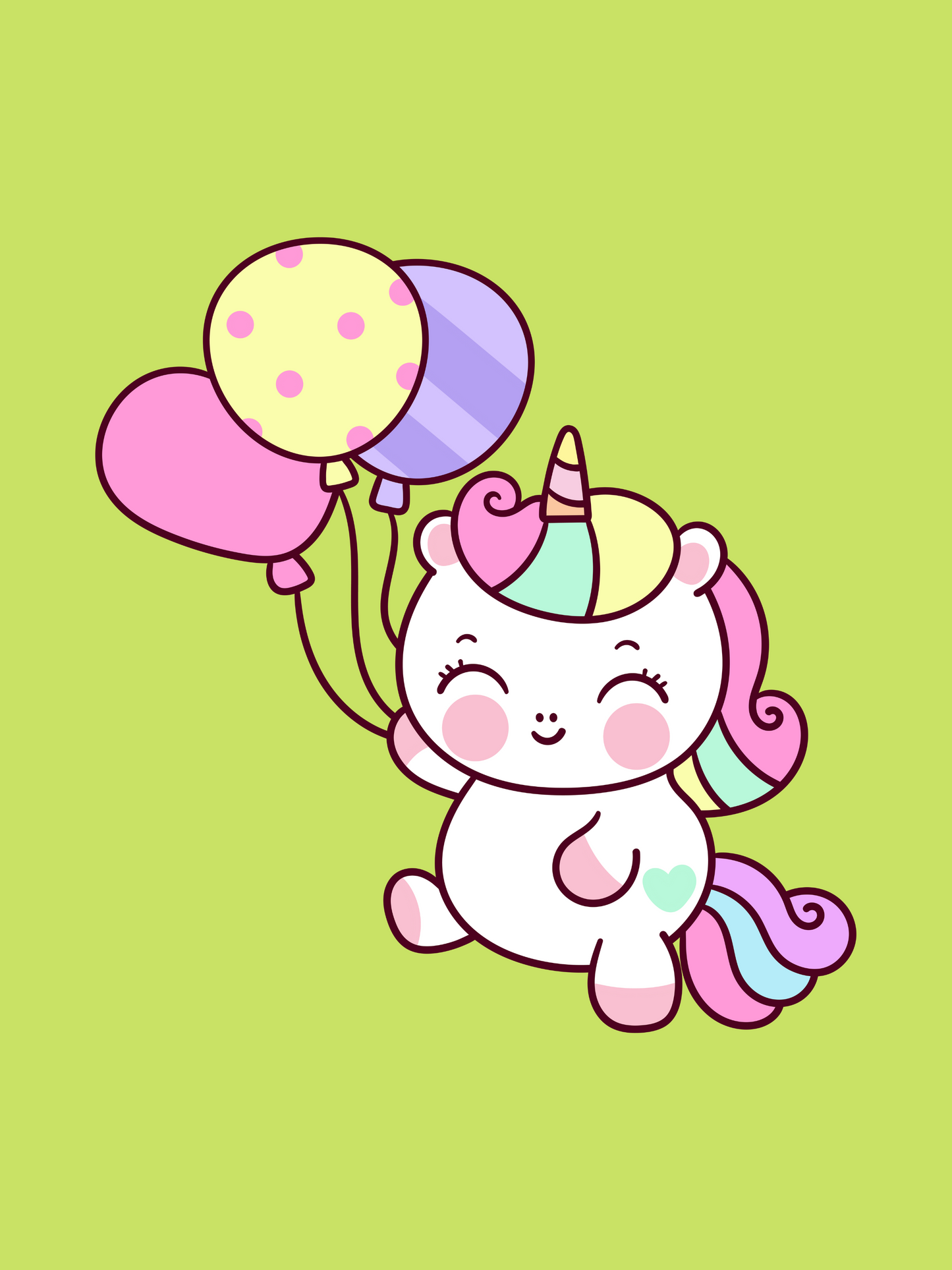 Unicorn Wall Decor | Unicorn for Kids Room Decor | Artzira