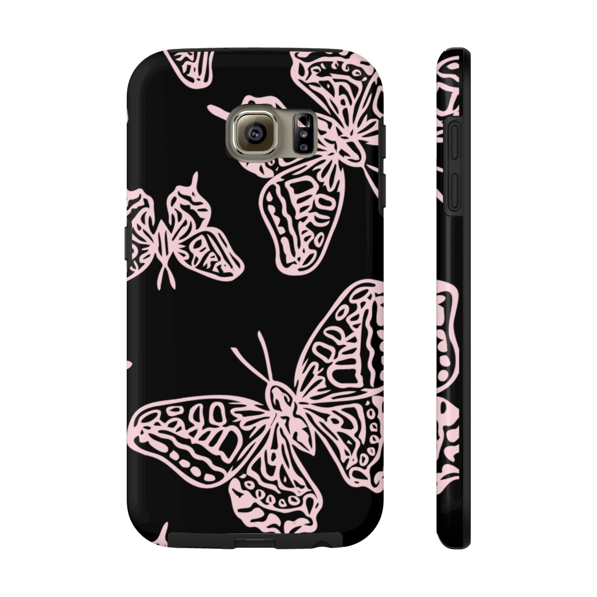 BUTTERFLY TOUGH PHONE CASE FOR I PHONE 14 AND ALL OTHER I PHONES AND SAMSUNG, KIDS I PHONE CASE, TEENS AND GIRLS PHONE CASES