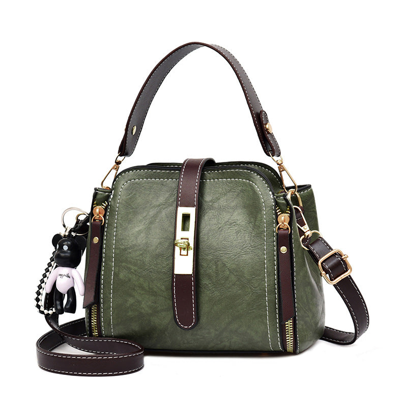Fashion PU Leather Handbags Small Flap Crossbody Shoulder Messenger Bags Women Vintage Purse  Bags