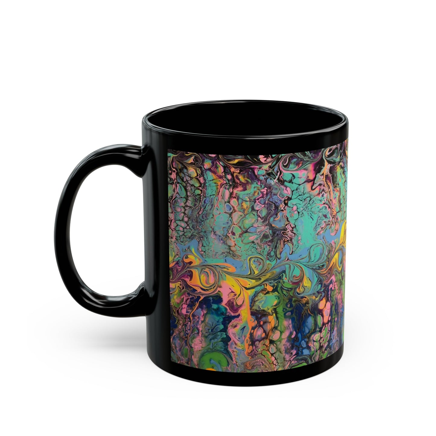 Coffee Mug Designer Unique Abstrat Artwork Accent Coffee Mug