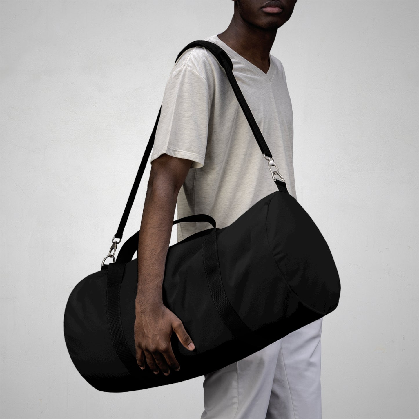 Duffel Bag Travel Bag Black Gym Bag for Men