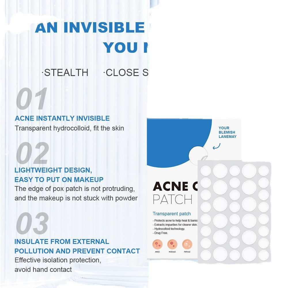 True Hydrocolloid Invisible Essential Oil Acne Patch
