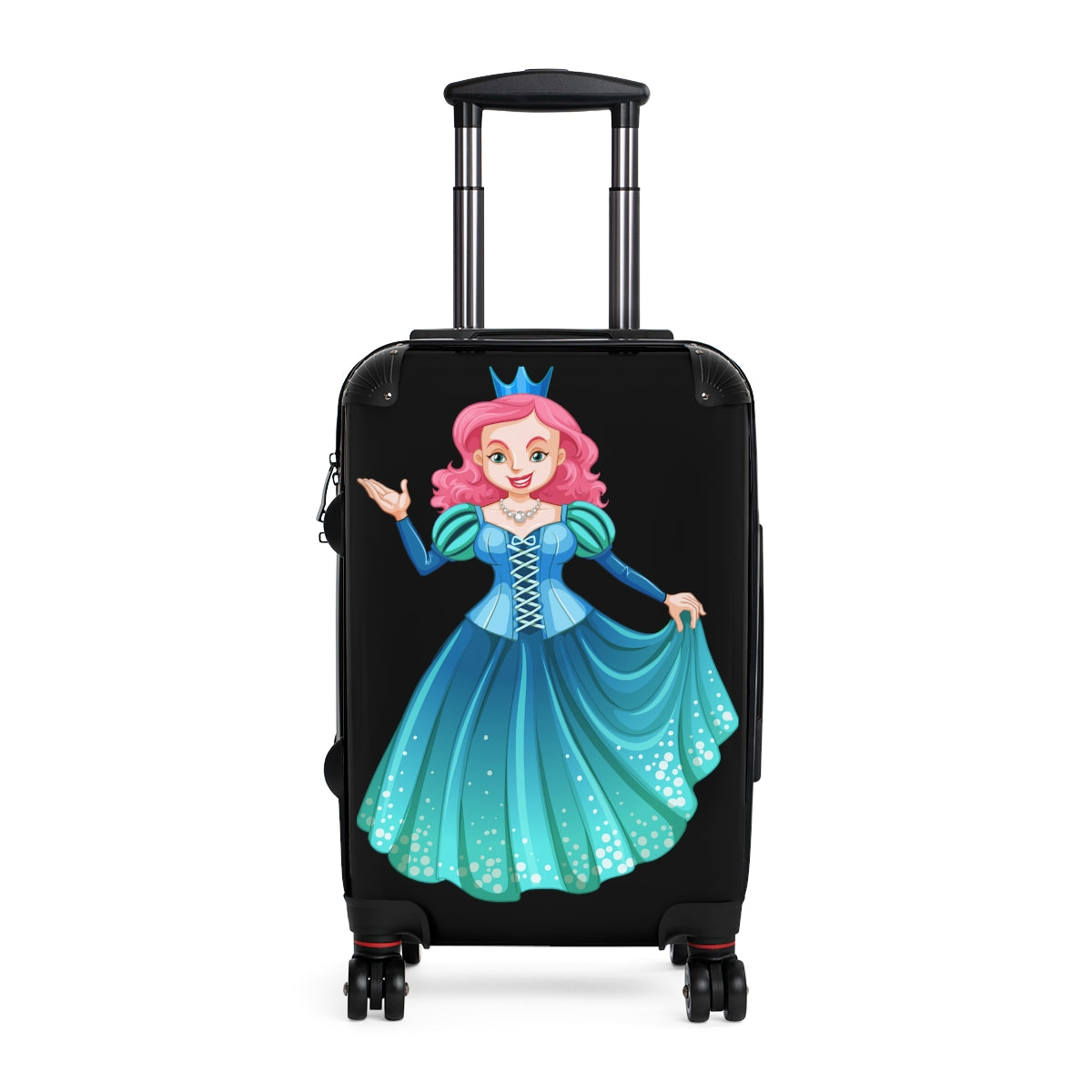 DISNEY PRINCESS SUITCASES LUGGAGE by Artzira, for Girls, All Sizes, Artistic Designs, Double Wheeled Spinner