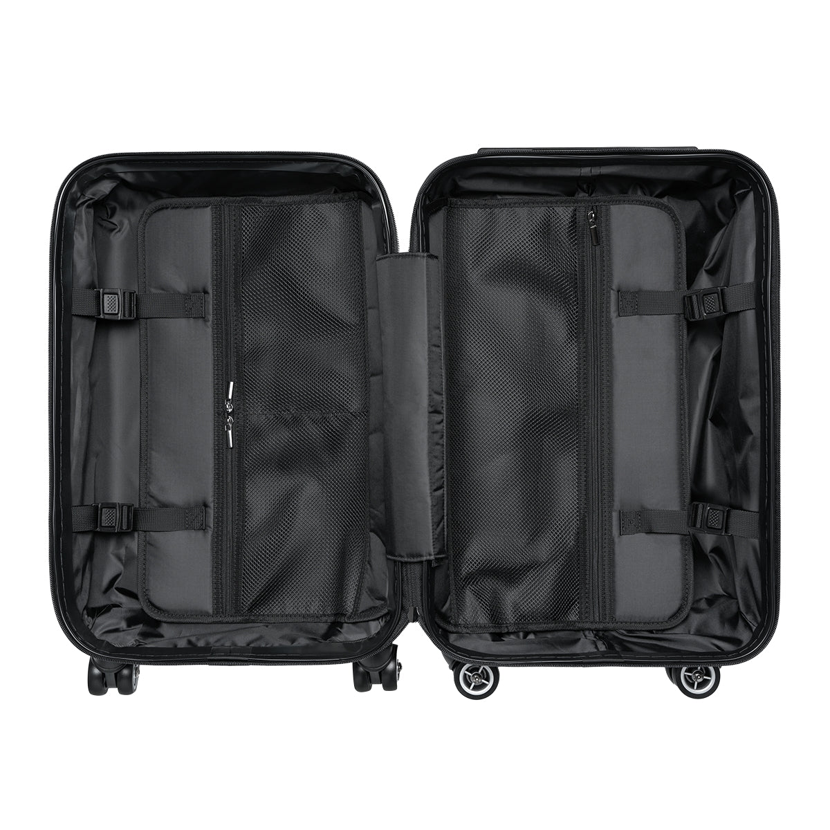 CARRY ON SUITCASES WITH WHEELS BY RTZIRA, CABIN SUITCASE, CARRY ON LUGGAGE, HARD SHELL TSL COMBINATION LOCK, SPINNER