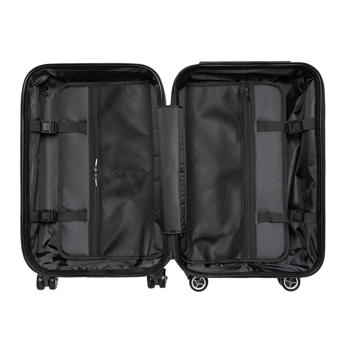 MODERN ART SUITCASES, BEST CARRY-ON, SPINNER, DOUBLE WHEELED