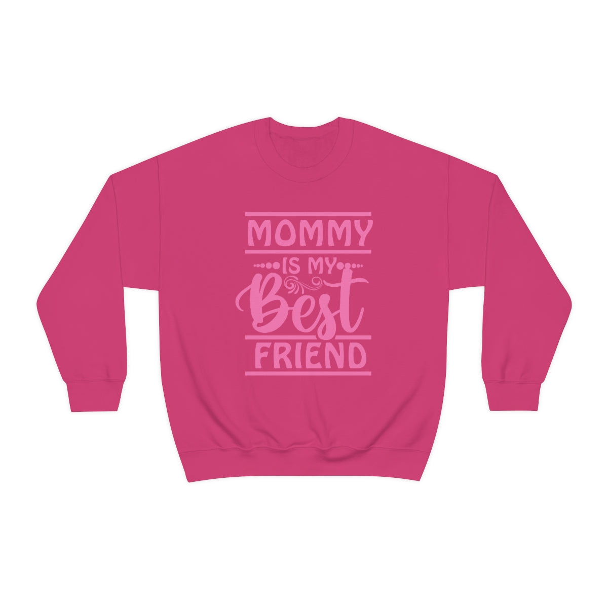 Daughters Sweetheart Unisex Heavy Blend™ Crewneck Sweatshirt.Mommy is my best friend