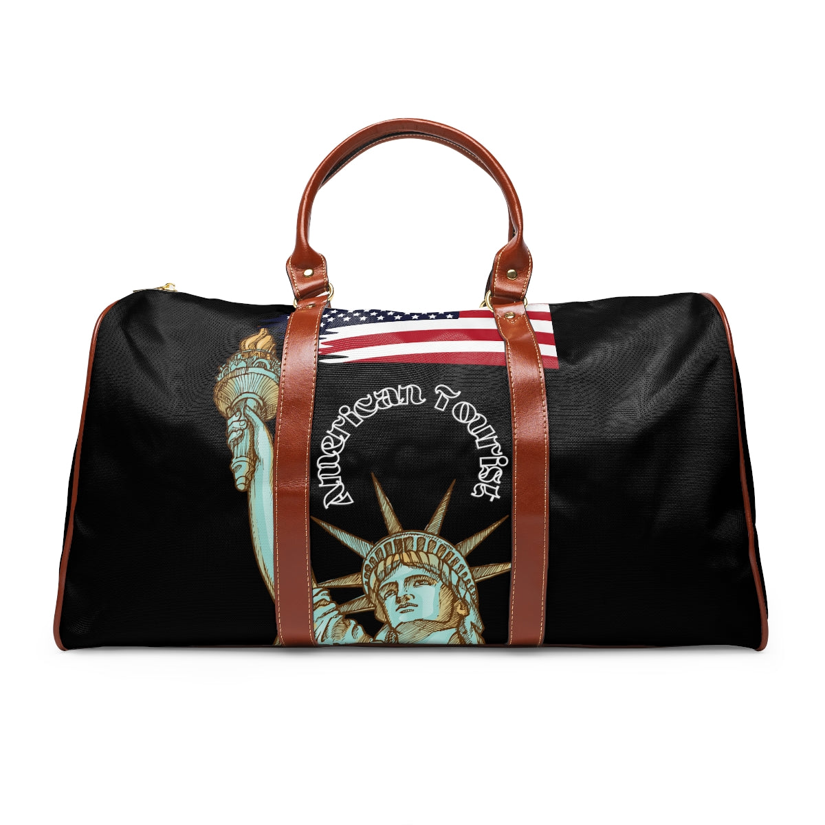 PU LEATHER TRAVEL Bag, Modern Art Weekender Bag for Men, Women, Duffle Bag for Gym, Sports, Groomsmen and Bridesmaids Gift Personali