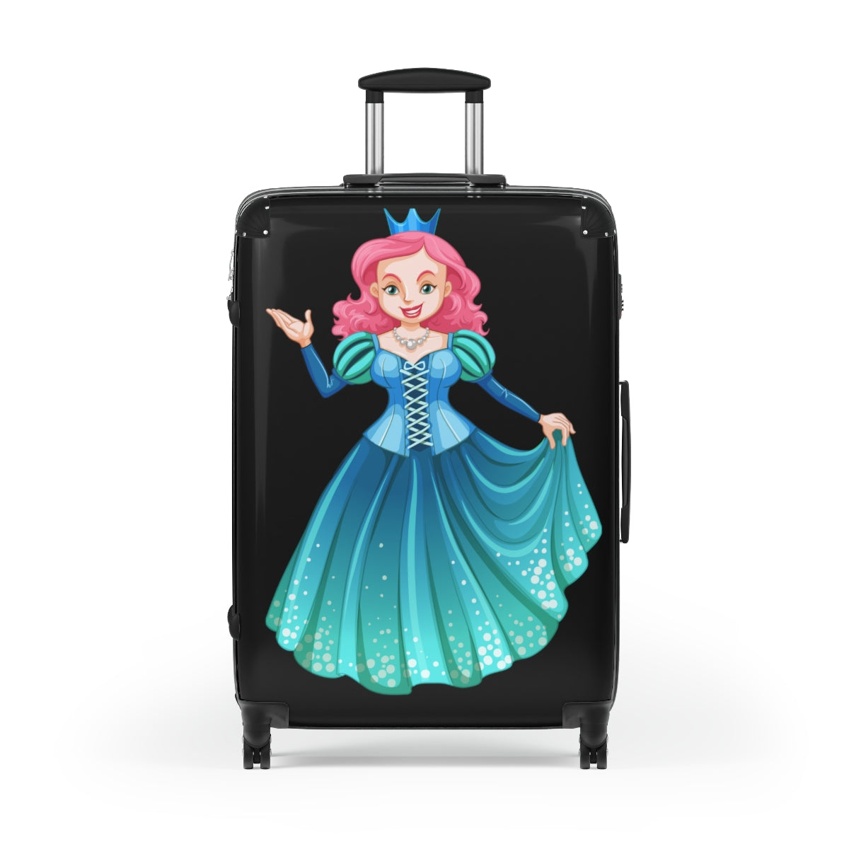 DISNEY PRINCESS SUITCASES LUGGAGE by Artzira, for Girls, All Sizes, Artistic Designs, Double Wheeled Spinner