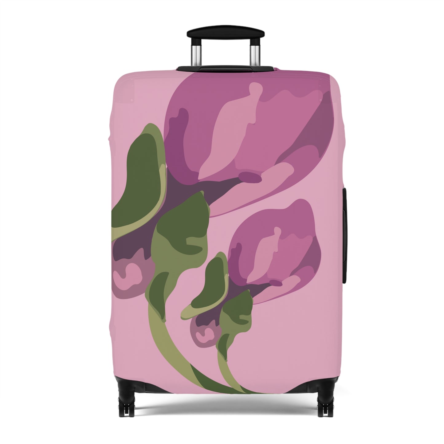 Luggage Cover, Pink Floral Luggage Cover 3 Sizes