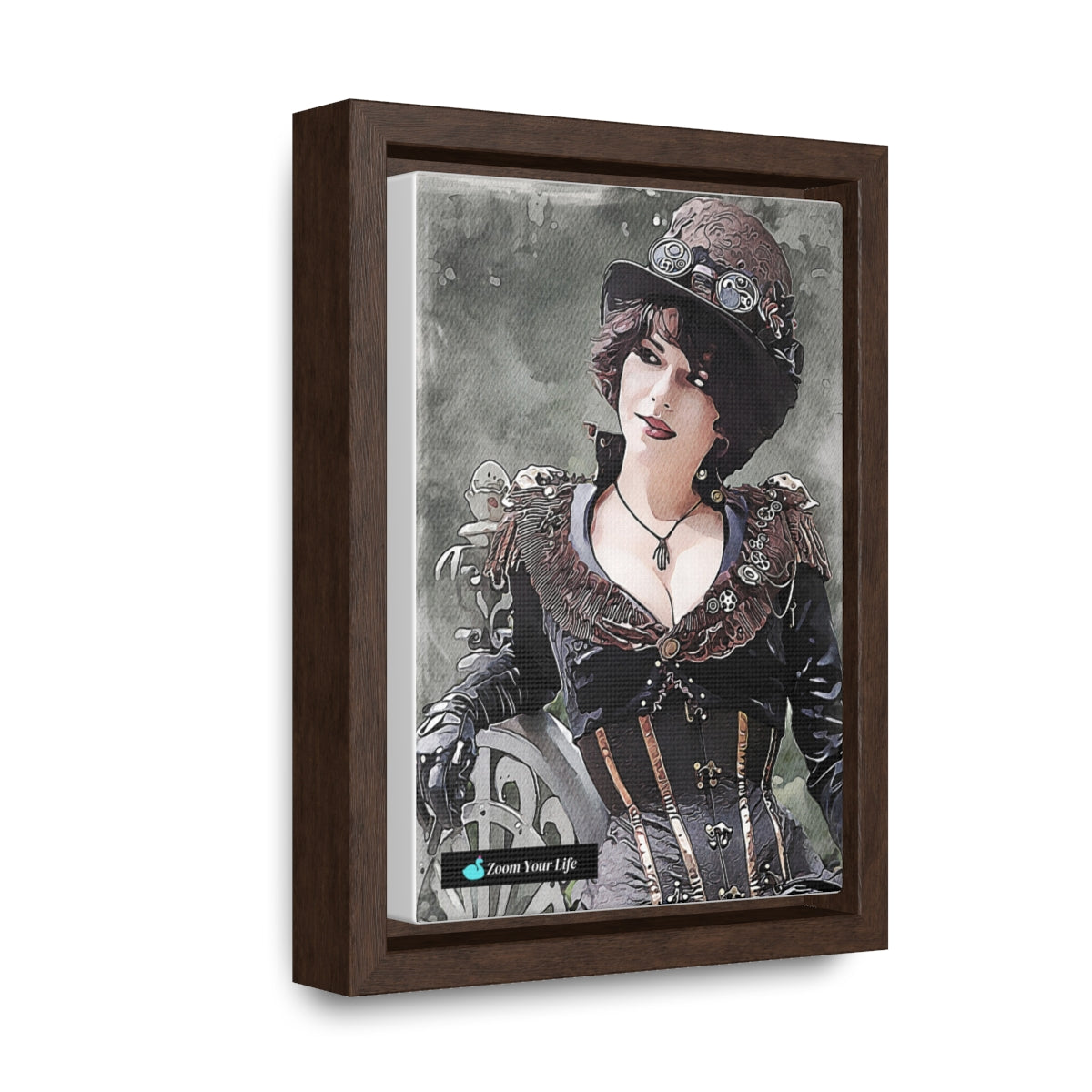 Vertical Framed Premium Gallery Wrap Canvas