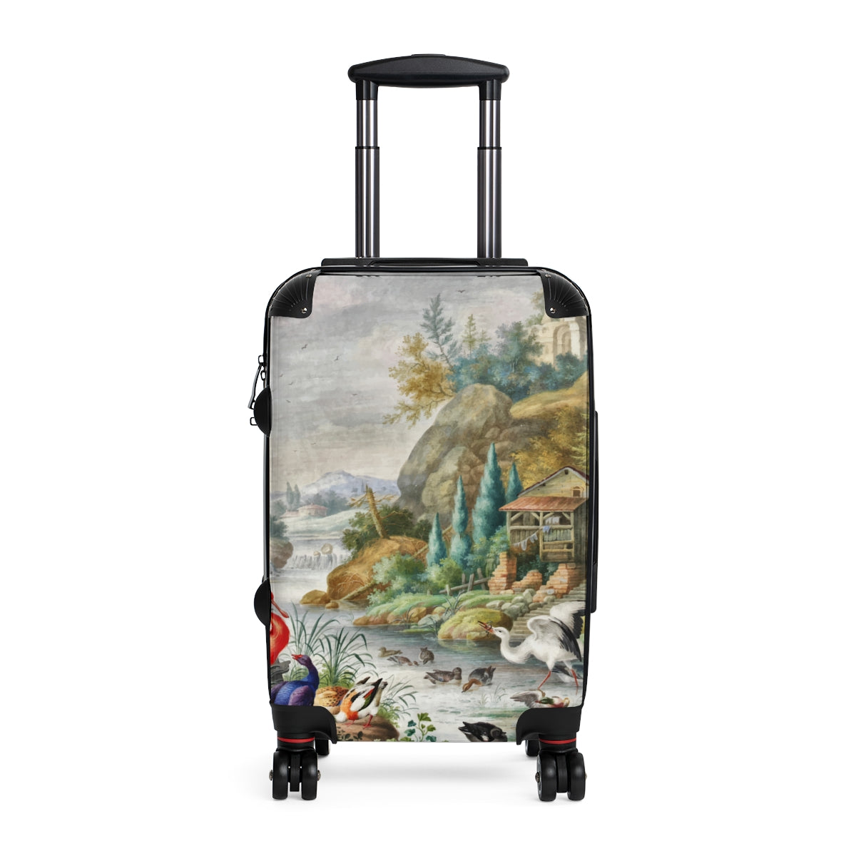 CARRY-ON SUITCASES By Artzira, Original Art Print Cabin Suitcases, All Sizes, Luggage with Wheels, Trolly Travel Bag, Double Wheeled Spinner