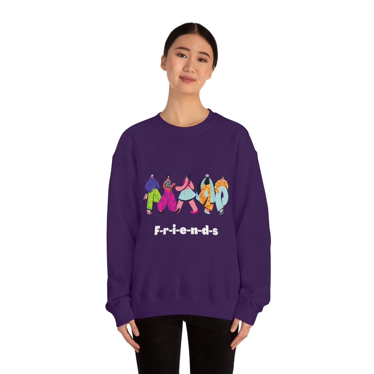 FRIENDS SWEATSHIRT, FRIENDS PARTY, FRIEND'S BIRTHDAY, GRADUATE PARTY DRESS, BRIDESMAID GIFTS, GROOMMENS GIFTS