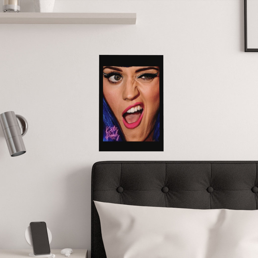 Katy Perry Signed Satin Posters (210gsm)