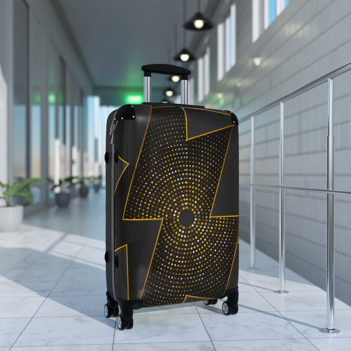 CARRY-ON LUGGAGE WITH WHEELS | Luxury | Artzira | Cabin Suitcases | Trolly Travel Bags | 4 Wheeled Spinners | Personalized