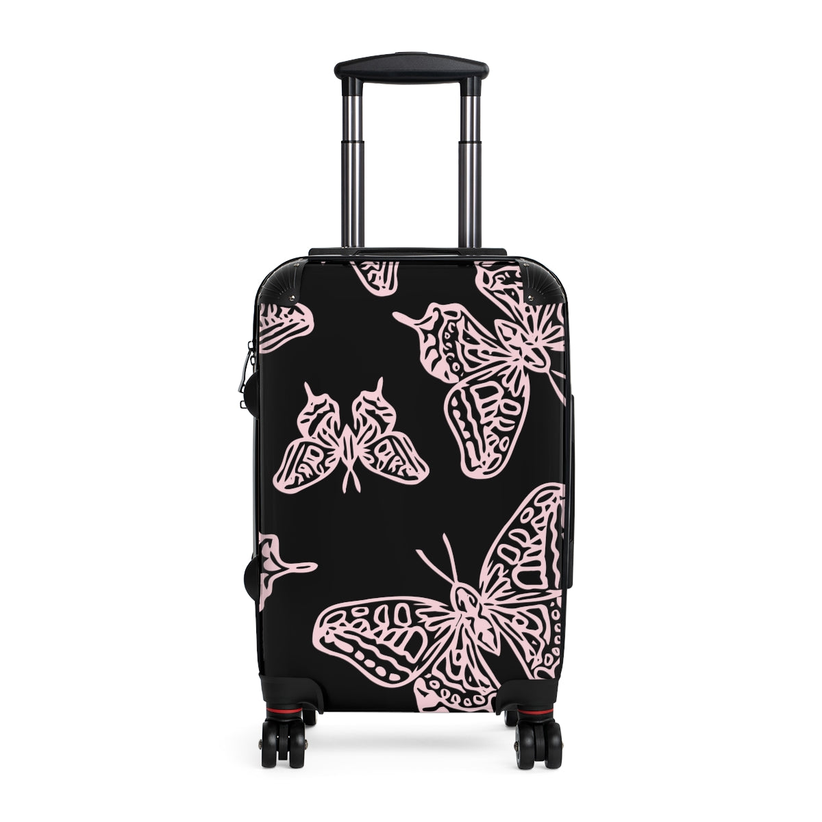 BUTTERFLY SUITCASE SET Artzira, Cabin Suitcase Carry-On Luggage, Trolly Travel Bags Double Wheeled Spinners, Women's Choice, Bridal Gift