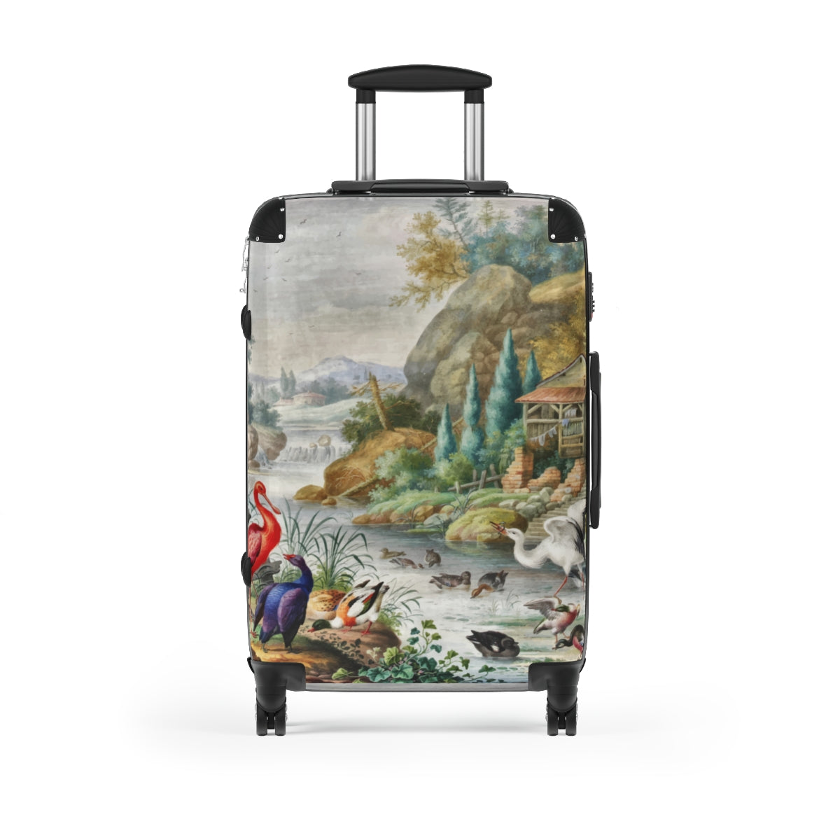 CARRY-ON SUITCASES By Artzira, Original Art Print Cabin Suitcases, All Sizes, Luggage with Wheels, Trolly Travel Bag, Double Wheeled Spinner