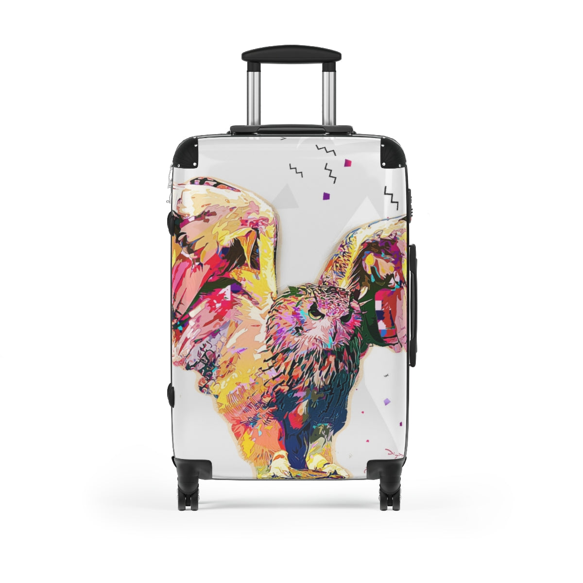 CARRY-LUGGAGE SET, EAGLE ARTWORK, LUGGAGE FOR BIRD LOVERS, HUNTERS