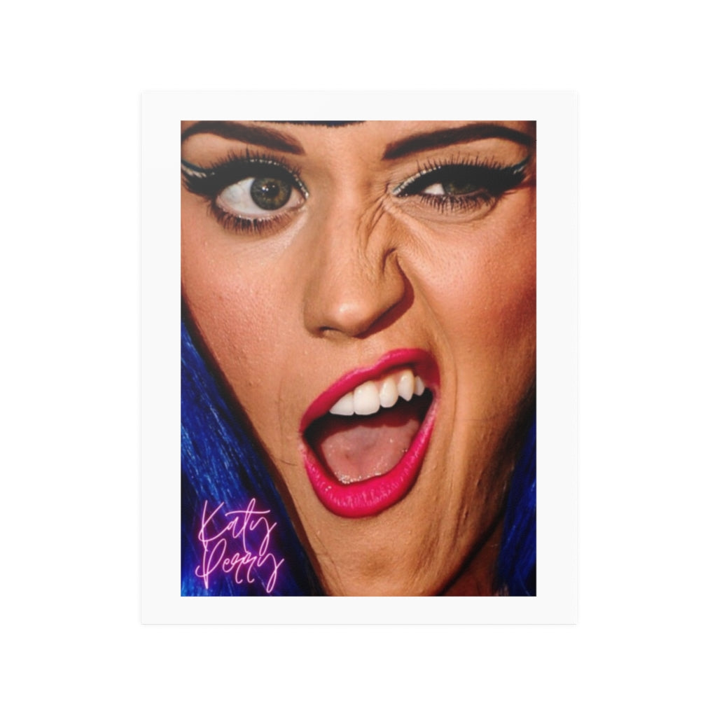 Katy Perry Signed Satin Posters (210gsm)