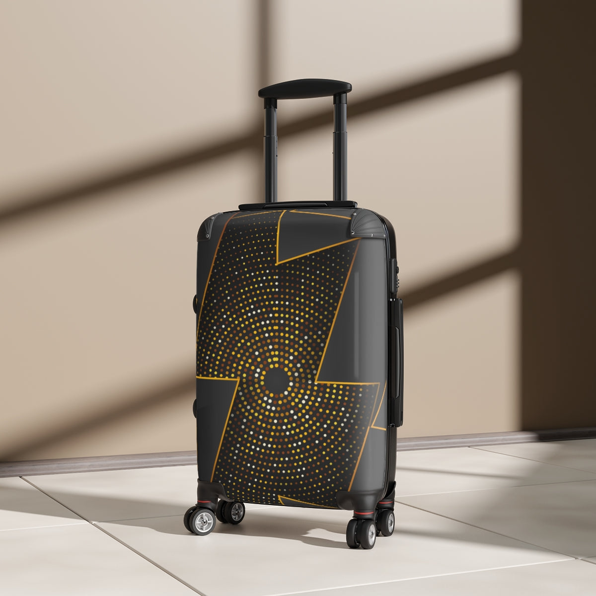 CARRY-ON LUGGAGE WITH WHEELS | Luxury | Artzira | Cabin Suitcases | Trolly Travel Bags | 4 Wheeled Spinners | Personalized