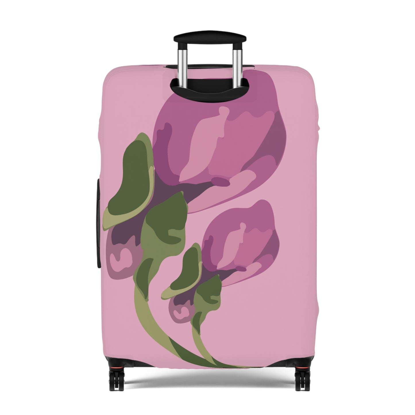 Luggage Cover, Pink Floral Luggage Cover 3 Sizes