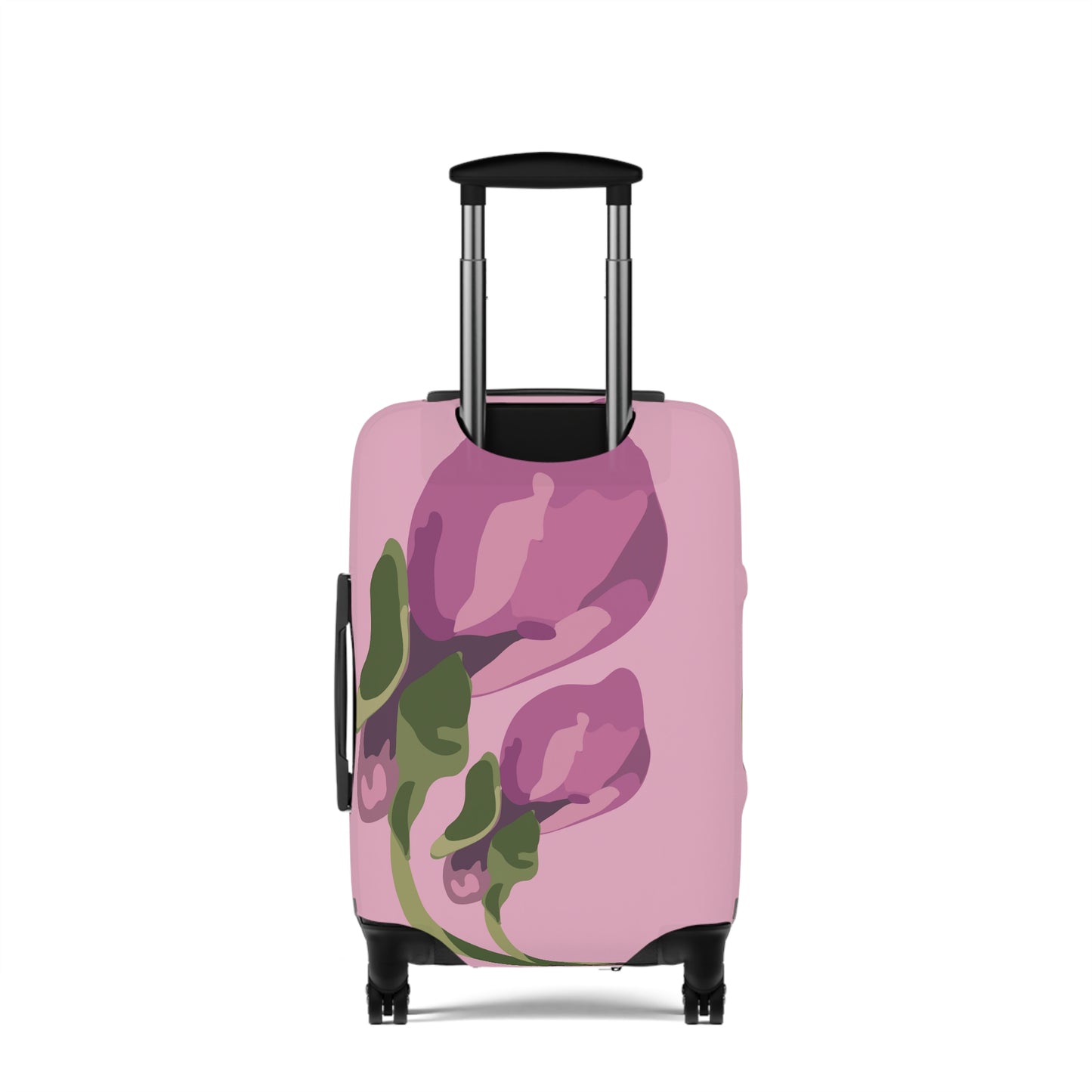 Luggage Cover, Pink Floral Luggage Cover 3 Sizes