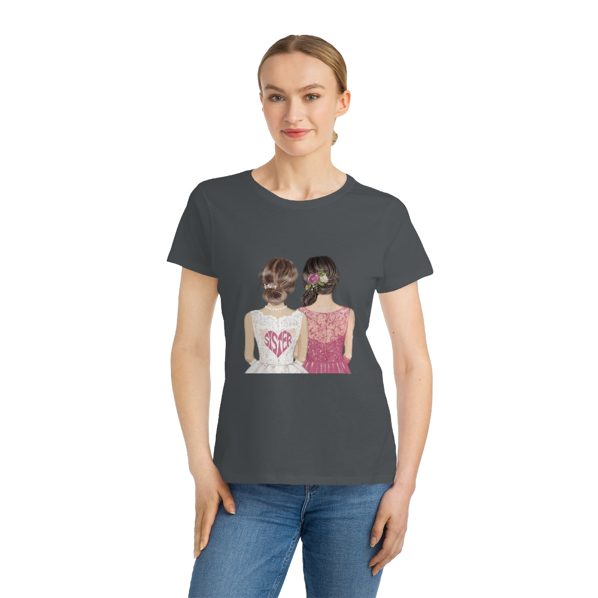SISTER SHIRT, Organic Women's Classic T-Shirt, Echo Shirt for Women, Gift for Sisters