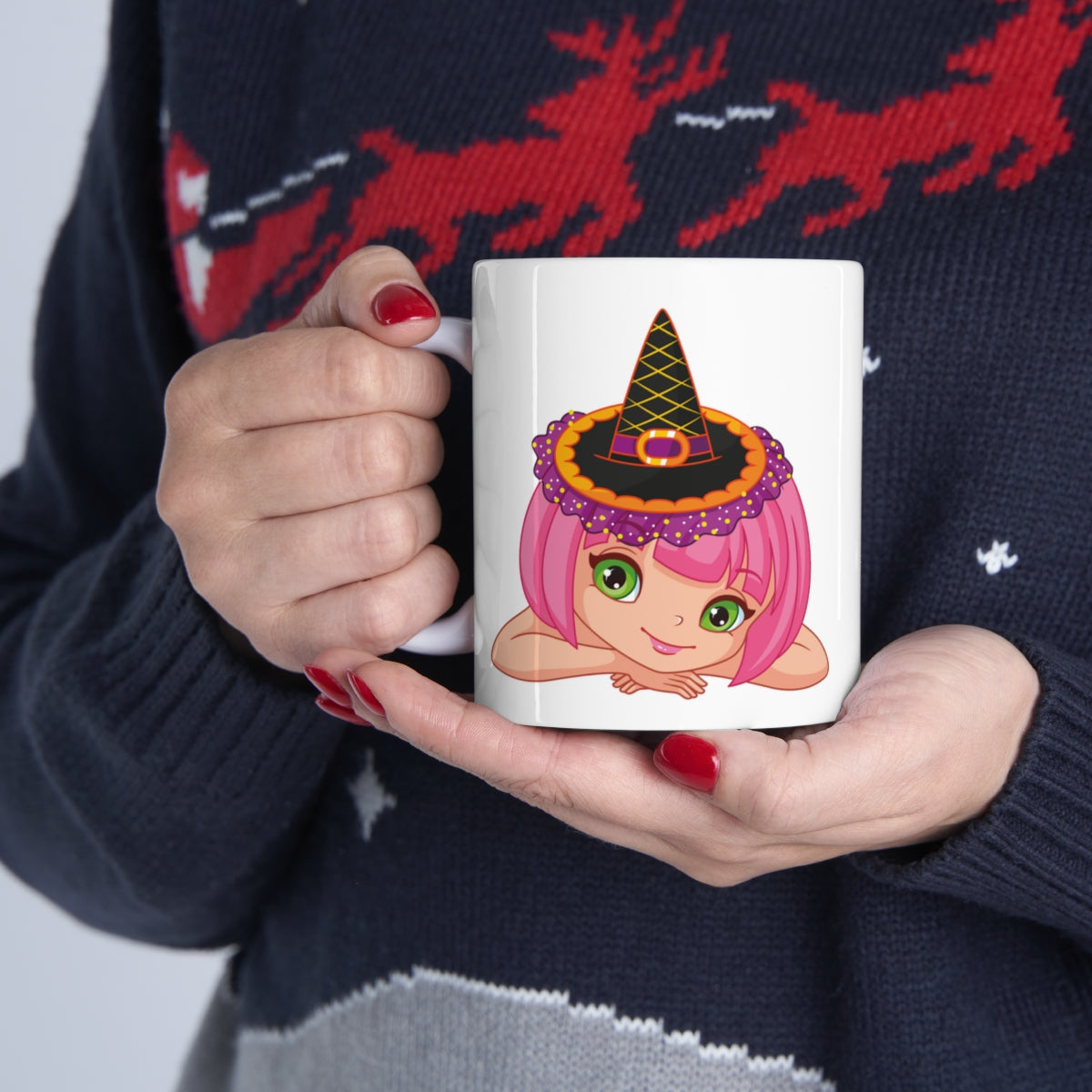 Coffee Mug for Girls, Dora with Hat Ceramic Mug 11oz