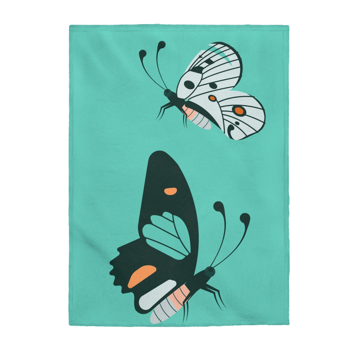Plush Blanket for Kids Personalised, Butterfly, Newborn Blanket, Super Soft Cozy Throw Blankt for Teens, Adults