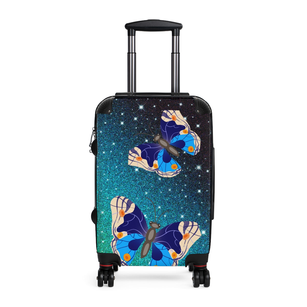 CARRY ON SUITCASES WITH WHEELS BY RTZIRA, CABIN SUITCASE, CARRY ON LUGGAGE, HARD SHELL TSL COMBINATION LOCK, SPINNER