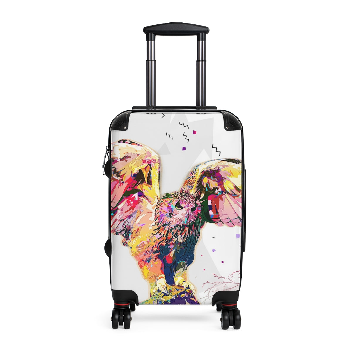 CARRY-LUGGAGE SET, EAGLE ARTWORK, LUGGAGE FOR BIRD LOVERS, HUNTERS