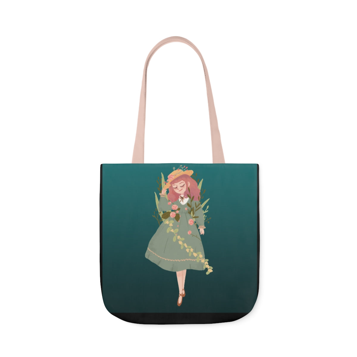 POLYESTER CANVAS TOTE  BAG, TOTE BAG FOR GIRLS