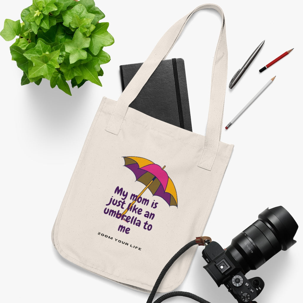 Organic Canvas Tote Bag