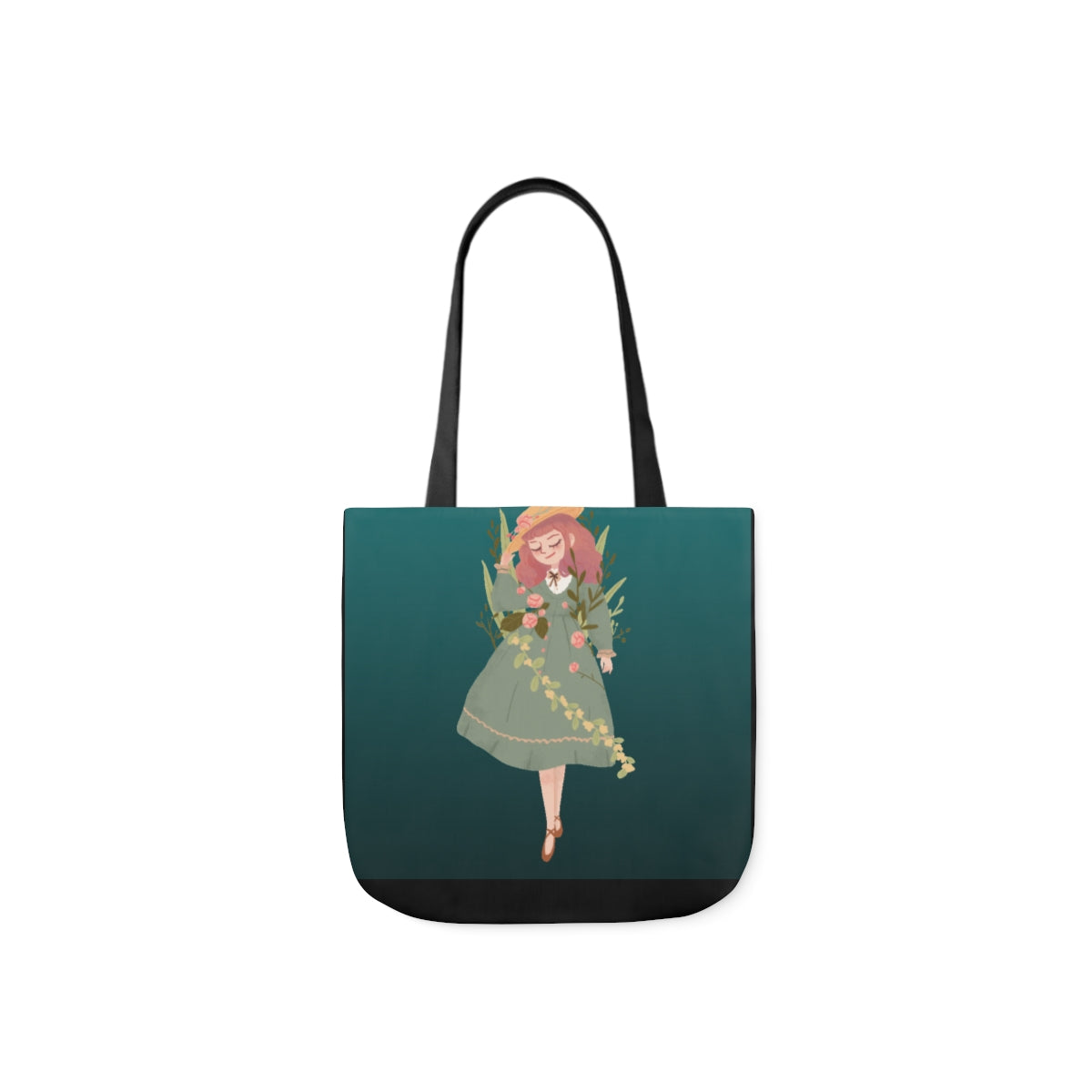 POLYESTER CANVAS TOTE  BAG, TOTE BAG FOR GIRLS