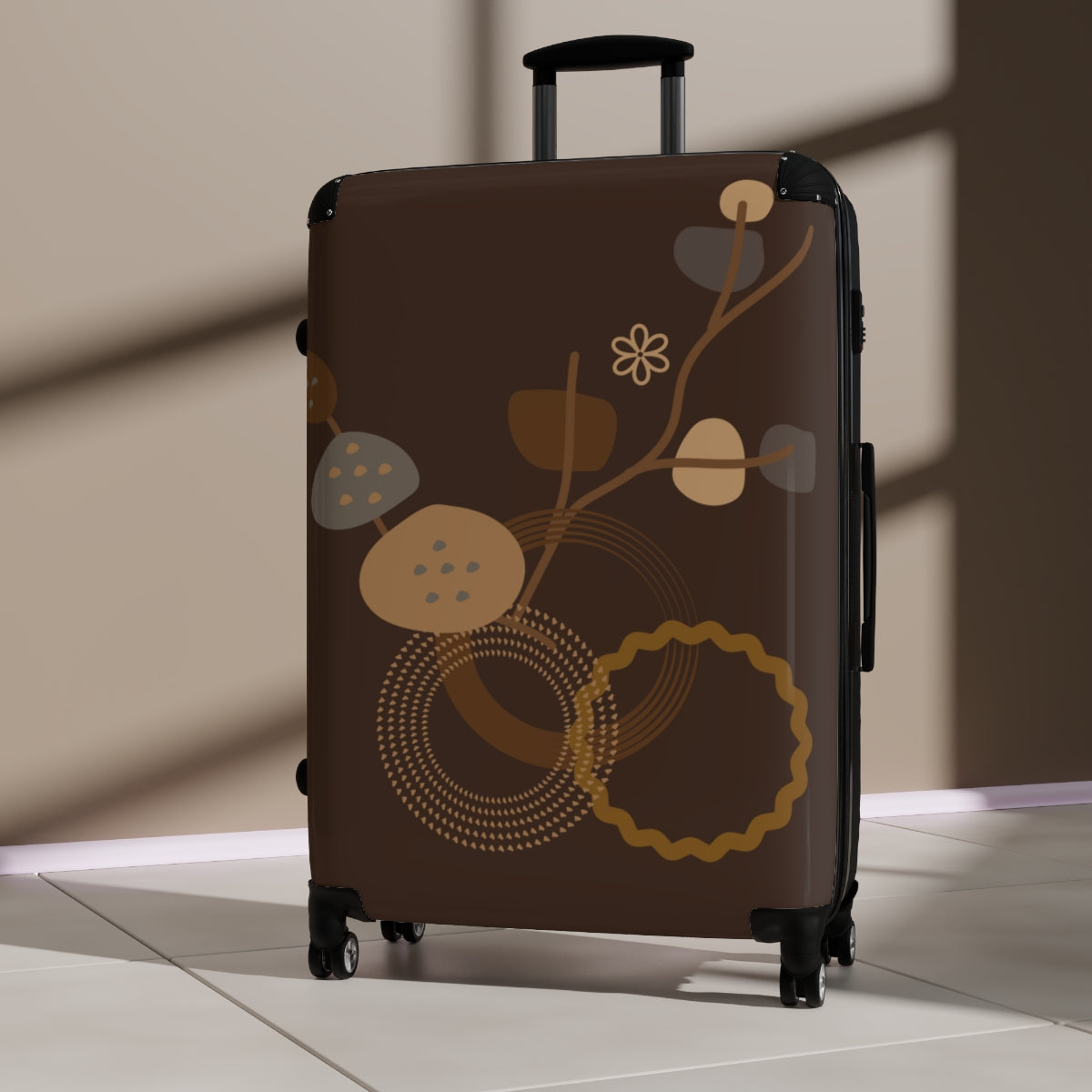 MODERN ART SUITCASES, BEST CARRY-ON, SPINNER, DOUBLE WHEELED