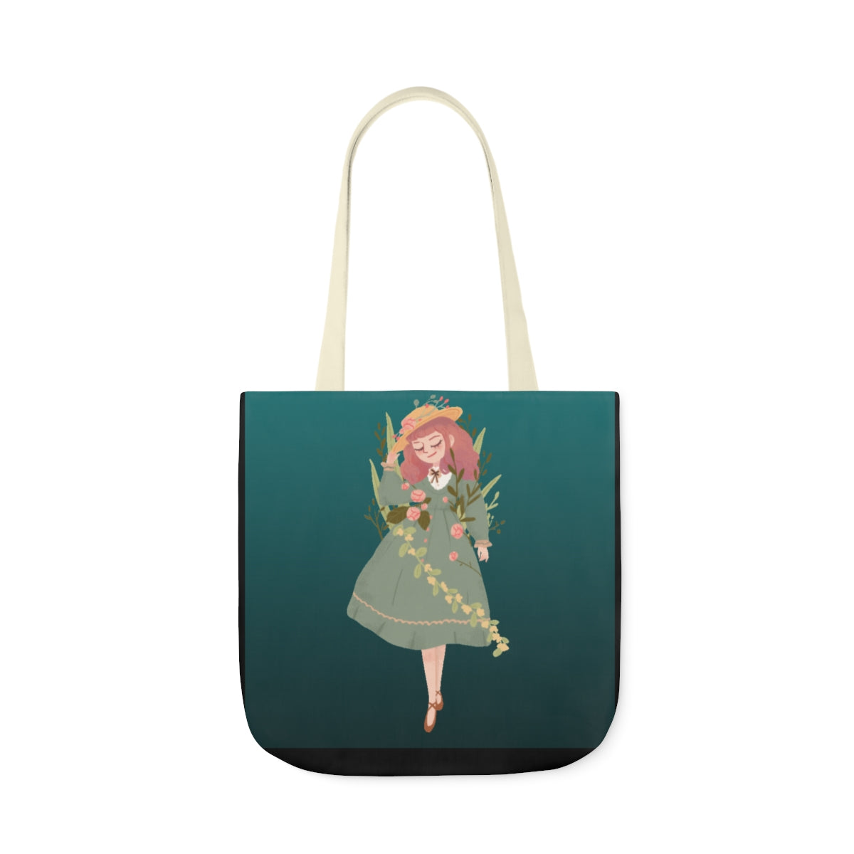 POLYESTER CANVAS TOTE  BAG, TOTE BAG FOR GIRLS