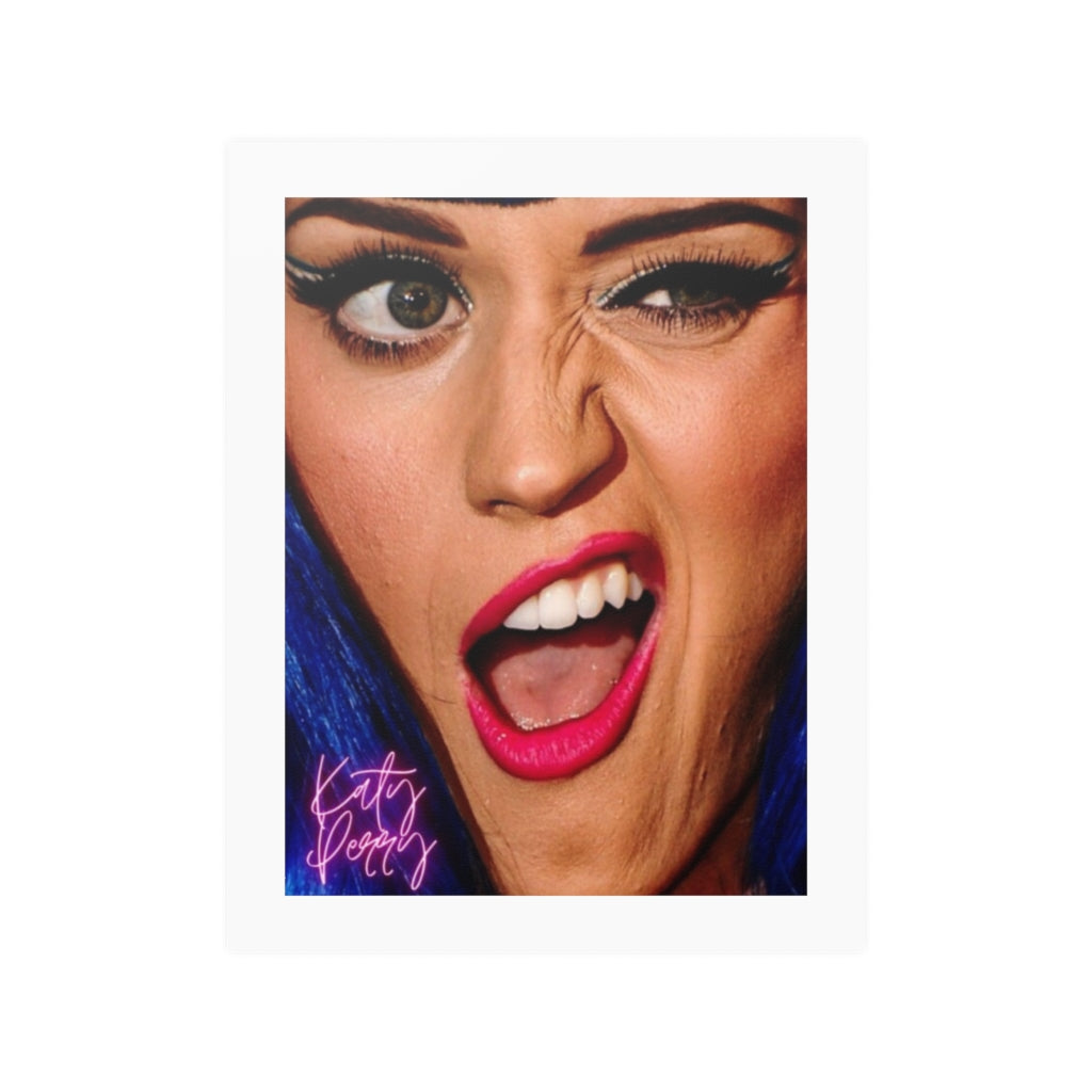 Katy Perry Signed Satin Posters (210gsm)