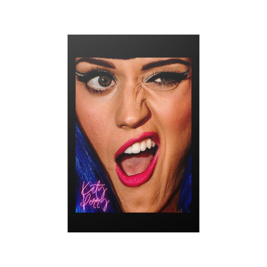 Katy Perry Signed Satin Posters (210gsm)