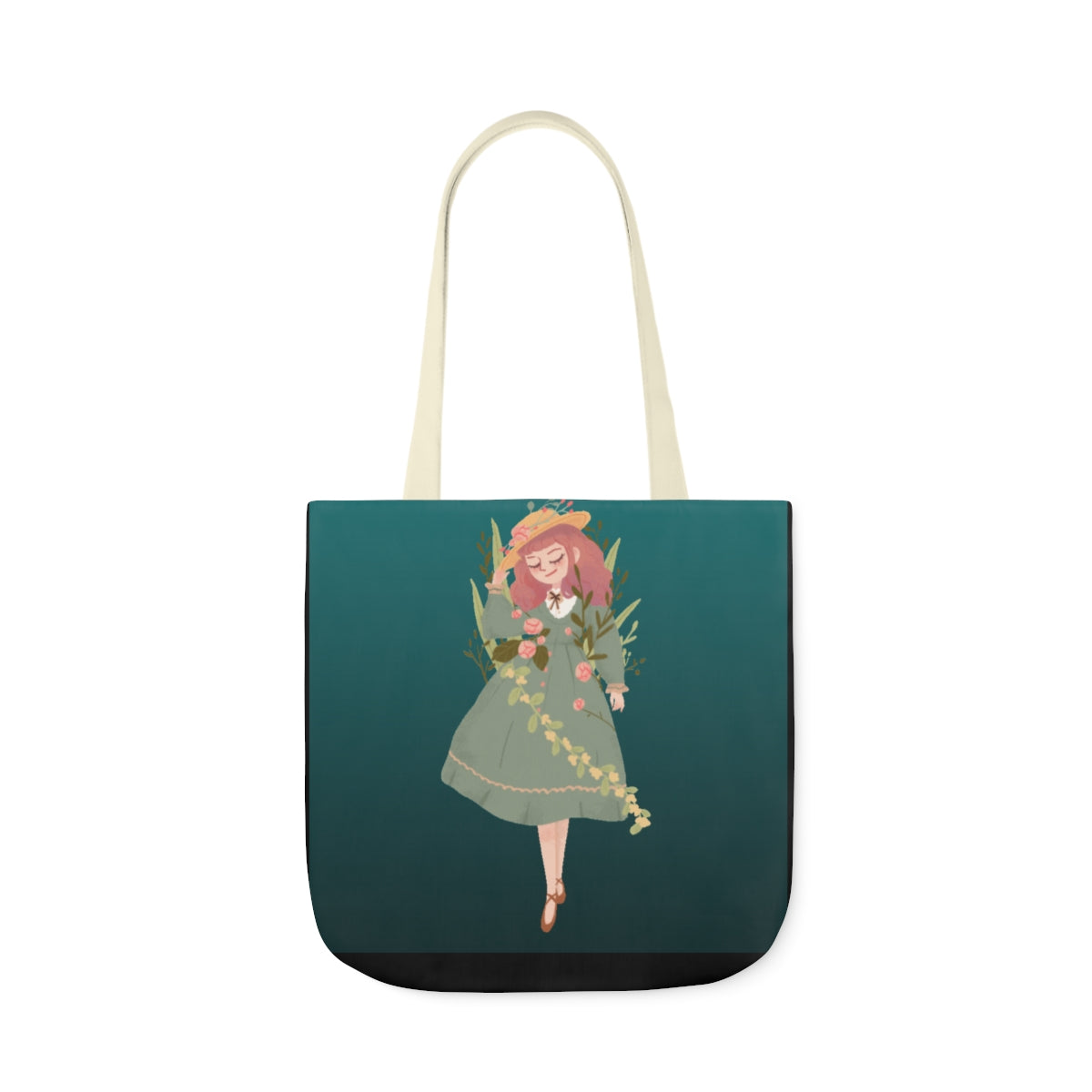 POLYESTER CANVAS TOTE  BAG, TOTE BAG FOR GIRLS