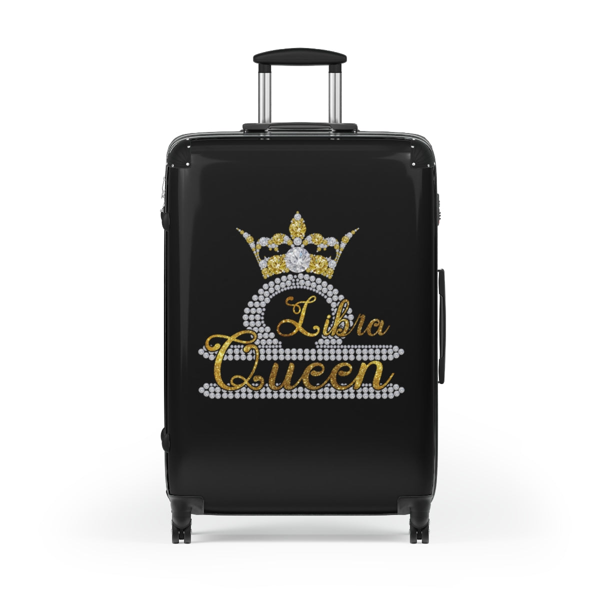 LUGGAGE WITH WHEELS | Libra Queen Zodiac Women | Artzira | Carry-On Cabin Suitcases | Trolly Travel Bags | 4 Wheeled Spinners