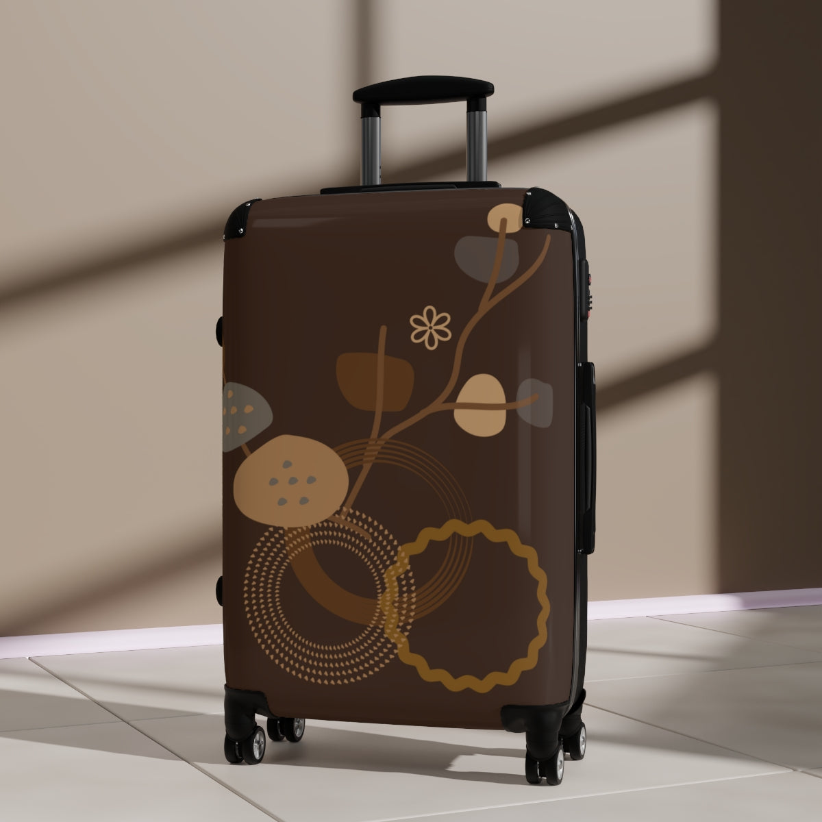 MODERN ART SUITCASES, BEST CARRY-ON, SPINNER, DOUBLE WHEELED