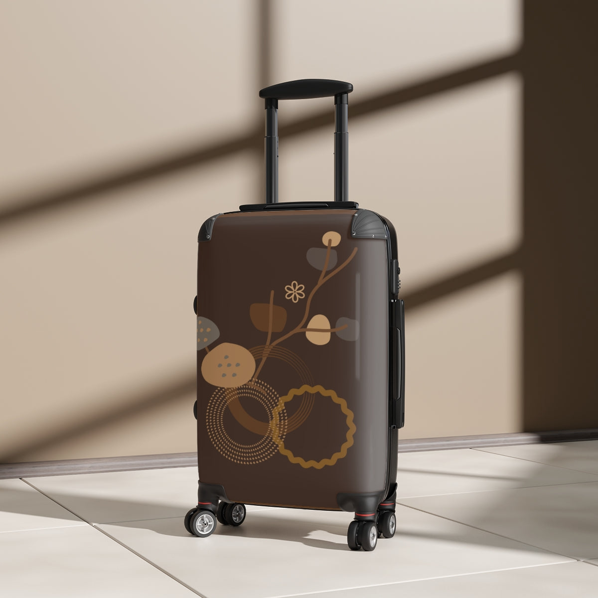 MODERN ART SUITCASES, BEST CARRY-ON, SPINNER, DOUBLE WHEELED