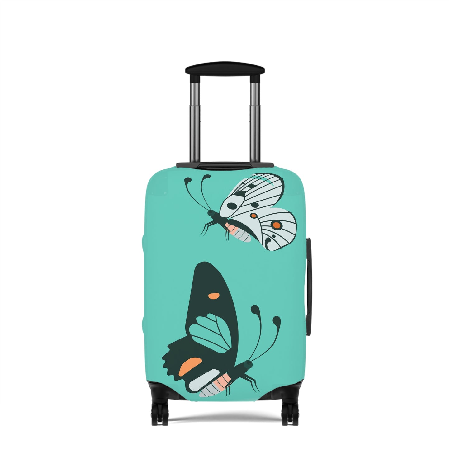 Luggage Cover, Teal Butterfly Luggage Cover in 3 Sizes