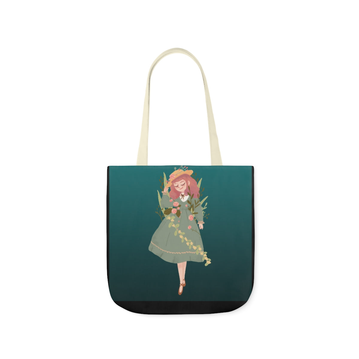 POLYESTER CANVAS TOTE  BAG, TOTE BAG FOR GIRLS